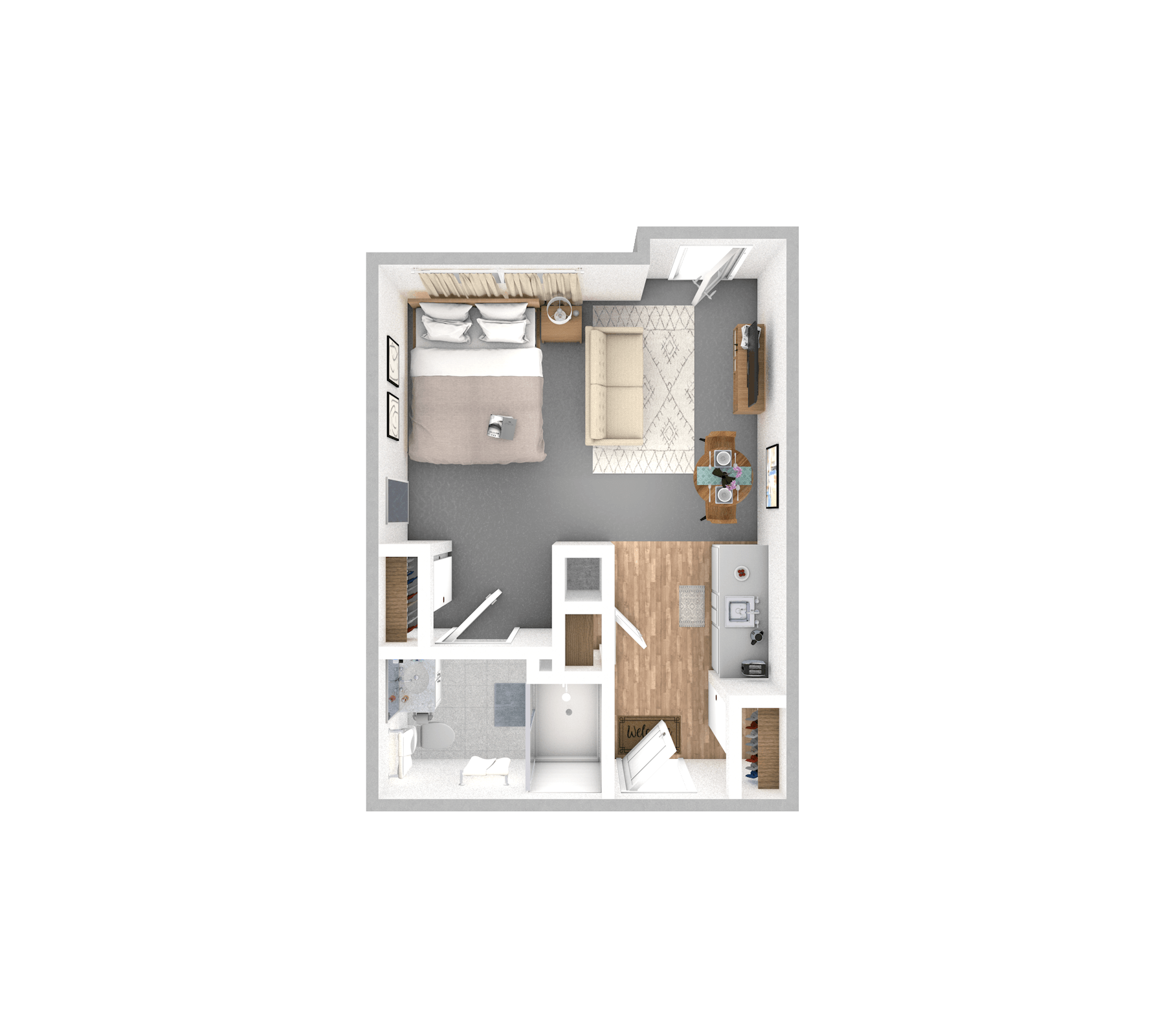Suite | One Bathroom