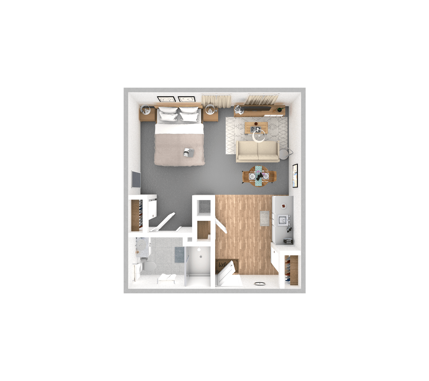Suite | One Bathroom