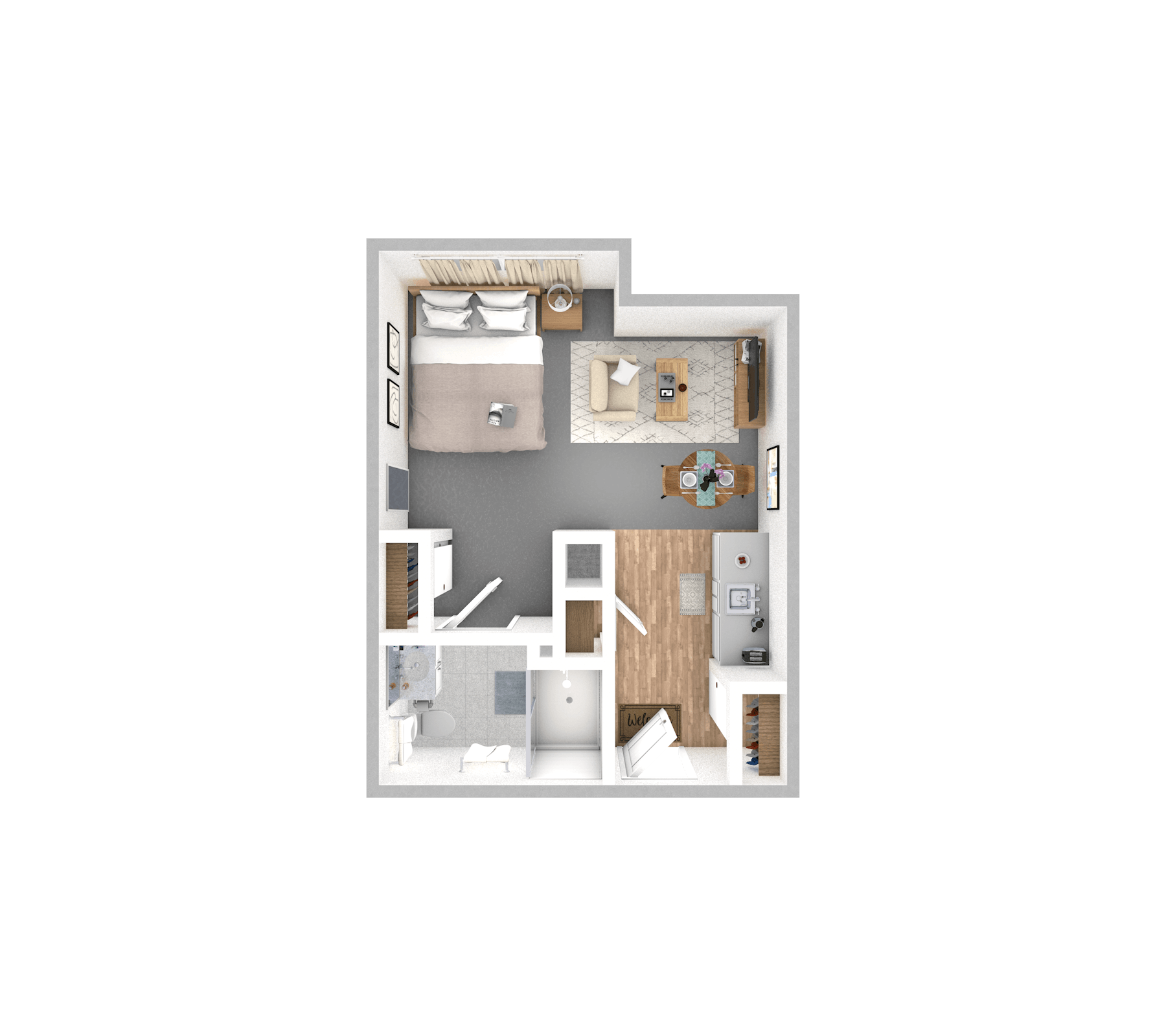 Suite | One Bathroom