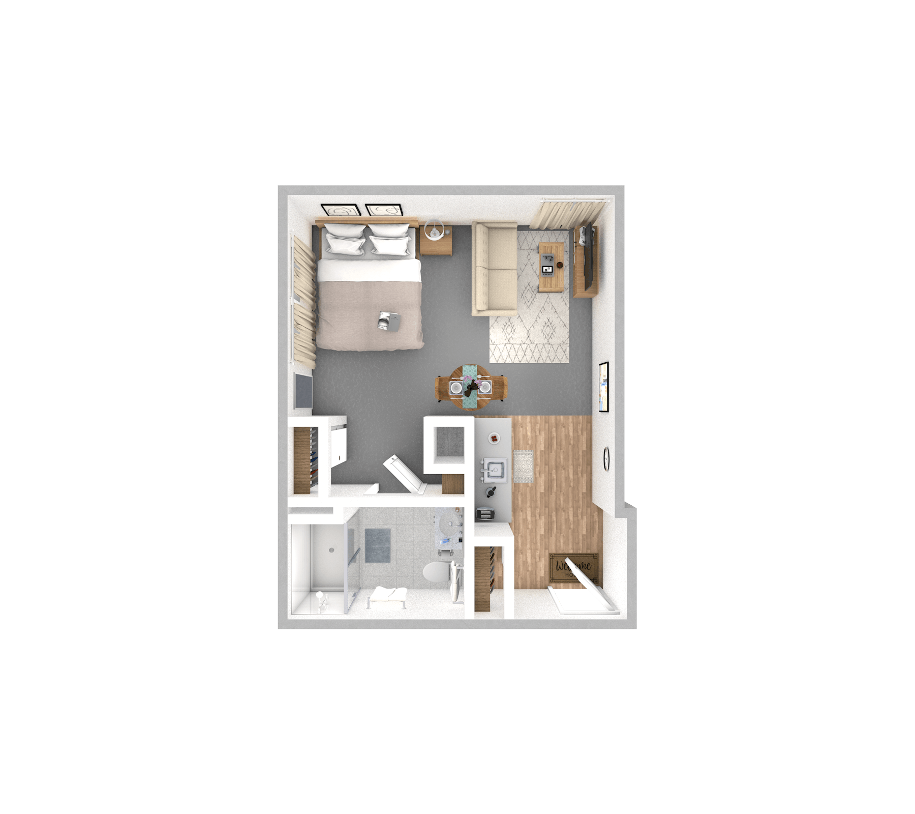 Suite | One Bathroom