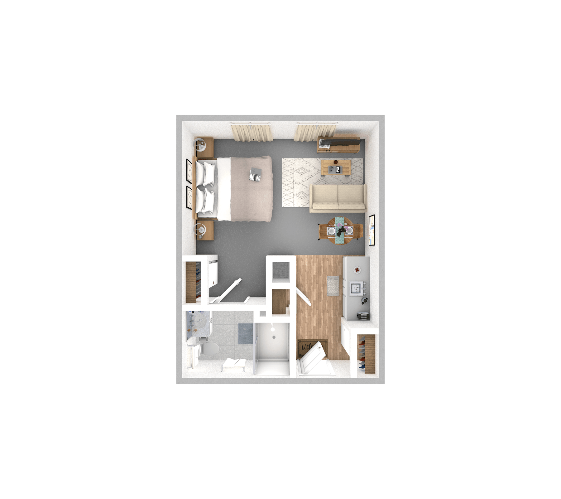 Suite | One Bathroom